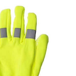 Gants en cuir de vachette de qualité supérieure fendus et renforcés Gants d'assemblage de sécurité pour le travail industriel au poignet en tricot haute visibilité pour une utilisation en extérieur - Product Image 4