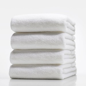 Tốt Nhất Bán 100% Cotton Terry Phong Cách Khăn Sang Trọng Trắng Tấm Tắm Và Khăn Bộ Cho Quà Tặng Sản Xuất Tại Ấn Độ - Product Image 1