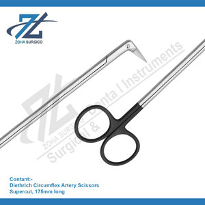 Diethrich Circumflex Artère Ciseaux Supercut Lm-175 Modèle 175mm Long Utilisation Chirurgie Générale - Product Image 4