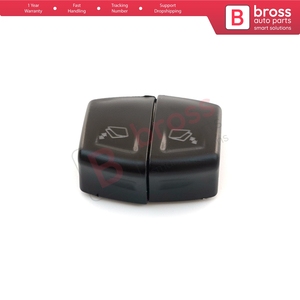 BDP671 2 Pieces Main Driver <b>Window</b> Switch Button <b>Cover</b> 2nd Row For Vito Viano Mixto W639 2003-2015 A6395451313 - Product Image 3