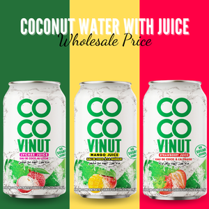 Agua de Coco con Lichi de 330 ml, Hecha en Vietnam, Sabor Puro, Sin Azúcar, Bebida Halal OEM - Product Image 6