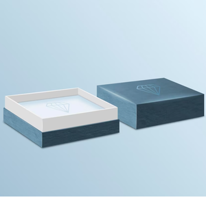 Caja de Regalo Personalizada de Papel de 2 mm de Grosor para Cumpleaños, Navidad, San Valentín, Bodas, con Cubierta Superior UV y Dos Piezas Inferiores - Product Image 1