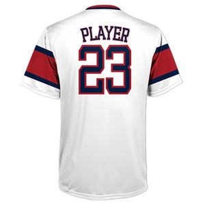 Maillot de baseball à manches courtes sur mesure, de haute qualité, à séchage rapide, impression par sublimation, vêtements de sport, maillots de baseball unisexes - Product Image 2