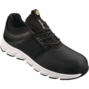 Chaussure de sécurité Lanzo noire taille 43 largeur 10,5 cm S1P SRA ESD EN20345 WICA Textile pour le travail et la protection - Product Image 2