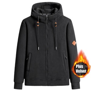 Sudadera deportiva con capucha de lana para jóvenes de calidad superior personalizada para hombres, sudadera deportiva con nombre impreso, número, diseño de algodón a la moda - Product Image 1