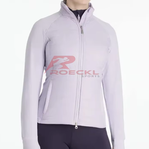 เสื้อแจ็กเก็ตขี่ม้าของผู้หญิงผ้าแห้งเร็วเนื้อนุ่มทนทานใส่ได้พอดีกับความชื้นมีสไตล์ - Product Image 1