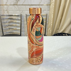 Botella de Cobre de Diseño Básico y Alta Calidad con Tapa, Accesorio para Suministro de HHO para Servir Agua y Almacenamiento en el Hogar u Oficina - Product Image 6