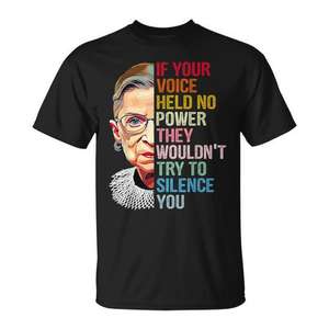 Si votre voix n'avait pas de pouvoir, ils n'essaiereraient pas de vous silencer T-Shirt - Product Image 1