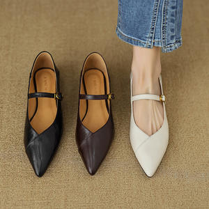 Zapatos informales cómodos sin cordones para mujer, mocasines versátiles de verano para mujer, mocasines cómodos con punta redonda y suela suave para mujer - Product Image 4