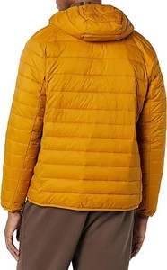 Doudoune d'hiver à logo personnalisé pour hommes coupe-vent imperméable rembourré à bulles matelassé long Style décontracté fermeture à glissière caractéristique chauffante - Product Image 5