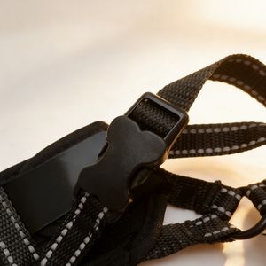 كمامة كلاب قابلة للتعديل من قماش شبكي، ملحقات مع حزام، مضادة للعض والنباح، للتدريب، قابلة للتنفس، كمامة للكلاب - Product Image 3