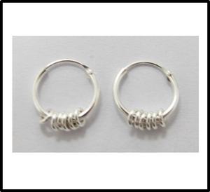 Pendientes de Aro Múltiple de Plata 925, Diseño de Joyería, Fábrica Mayorista en Tailandia - Product Image 1