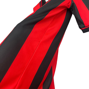 Camiseta de Fútbol Retro Personalizada para Hombre, de Malla, Holgada, de Manga Corta, Estilo Cuadrado, Recortada, Versión Jugador, Ropa de Fútbol de Otoño-Invierno - Product Image 4