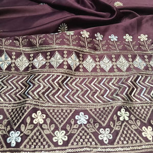 Kurta de Algodón para Hombre con Bordado y Tinte Malai, Ancho 56, Textura Suave y Lisa, Cómodo para la Piel - Product Image 1