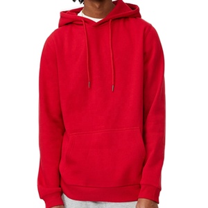 Sweat-shirts à capuche pour hommes en gros, streetwear uni, logo personnalisé, coton lourd, sweat-shirts à capuche surdimensionnés pour hommes, épaules tombantes - Product Image 2