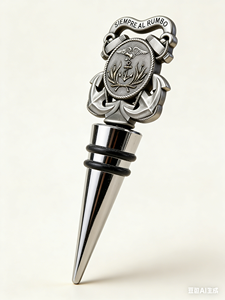 Juego de Tapones de Vino Metálicos Náuticos Premium – Colección Naval Yacht Club - Product Image 2