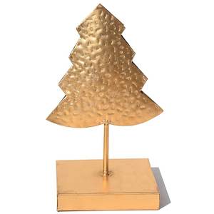 Décorations de Noël les plus vendues, arbre de Noël en métal, finition dorée, décoration d'arbre de Noël en métal - Product Image 5