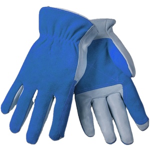 JNM SAFETY Heavy-Duty Outdoor Safety <b>Gloves</b> General Purpose Reinforced Cowhide Split Grain Leather Driving <b>Gloves</b> Abrasion Hand - Product Image 5