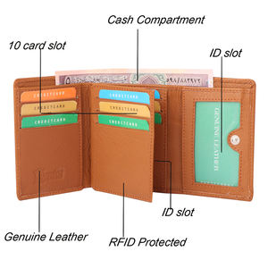 กระเป๋าหนังแท้ผู้หญิงแบบบางพิเศษ ขายดีที่สุด ขนาดสั่งทำได้ ปิดด้วยกระดุม ผ้าฝ้าย ทนทาน จัดเก็บง่าย ใช้ได้ทุกวัน ผลิตในอินเดีย - Product Image 3