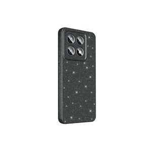 Funda de Silicona Plateada de Lujo Netzy con Brillantina para Xiaomi 14T Pro y 14 Plus, Funda Protectora de Algodón con Diamantes para Cámara - Product Image 3
