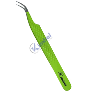 Hot Sale New Design Volume <b>Lash</b> Tweezers Stainless Steel Fiber Tip Precision 120mm for Manicure with Private Label - Product Image 6