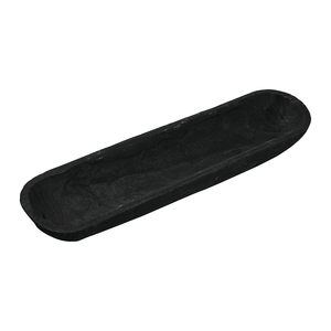 Bol décoratif en bois de paulownia bol de service de fête moderne résistant à la chaleur pièce maîtresse de salle à manger écologique - Product Image 3