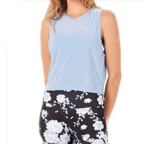 Camiseta sin mangas deportiva de talla grande para mujer, diseño de logotipo personalizado, patrón sólido transpirable, camiseta de verano, estilo Club, estampado ligero - Product Image 1