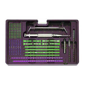 ชุดเครื่องมือชิ้นส่วนสัตวแพทย์กระดูกชุดเครื่องมือล็อกแผ่นเครื่องมือชุดเครื่องมือสำหรับการบาดเจ็บ - Product Image 5