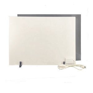 Practical Portable 500W Infrared Electric Heater Freestanding Dual Heat Panel Electric Powered Manual <b>Control</b> Ventilation - Product Image 3