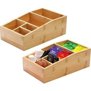 Caja de bambú para té y café, caja de pañuelos de bambú hecha a mano, decoración natural ecológica para el hogar y la Mesa, venta al por mayor de Vietnam - Product Image 2