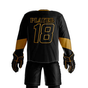 Uniforme de hockey sobre hielo para hombre de tasa razonable de material duradero, superventas logotipo personalizado/uniforme de hockey sobre hielo de color con la mejor tela - Product Image 6