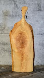 Tabla de cortar de madera de acacia con asa, tabla de cortar de queso duradera de alta calidad - Product Image 5