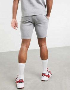 Ensemble de shorts décontractés pour hommes d'été, ensemble de survêtement en t-shirt à manches courtes à lacets uni, ensemble de shorts, vêtements pour hommes, ensembles de 2 pièces pour hommes - Product Image 3