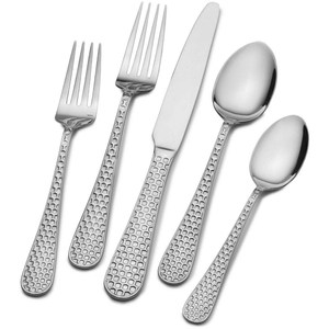 Ensemble de couverts de mariage pour hôtel avec poignée lourde en acier inoxydable personnalisé avec logo de couleur personnalisée - Product Image 4