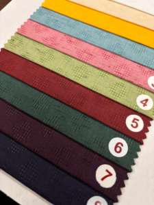 Tela Dobby de algodón polivinílico de 58 pulgadas de ancho Premium para niñas Tejido suave y duradero para prendas de camisa - Product Image 4