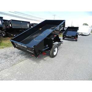 Remolque volquete de perfil bajo BWise 5x10 con puerta esparcidora 5K, semirremolque de nueva condición, volquete de acero y remolques de camiones con caja - Product Image 4