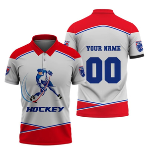 Camisetas de Hockey y Fútbol Personalizadas para Hombre, Corte Holgado, 100% Poliéster, Secado Rápido, Diseños Personalizados, Impresión Digital, Despedida de Soltero - Product Image 1