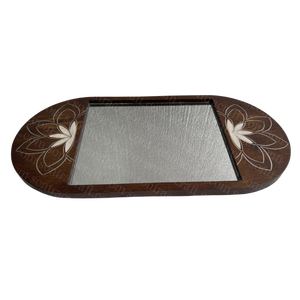 Bandeja para servir madera con incrustaciones, bandeja para Chocolate, fabricación por vietnamita, nuevo diseño - Product Image 6