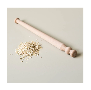 Wooden Oats <b>Spurtle</b> Porridge Scottish <b>Spurtle</b> Stirrer Turned Porridge For Cooking Accessories - Product Image 3