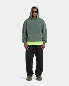 Dernier modèle Design Extérieur Mode Hommes Acid Wash Hoodies Pull Léger Chaud Hiver Loose Hoodies Pour Hommes - Product Image 4