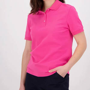 เสื้อโปโลกอล์ฟสำหรับผู้หญิงเสื้อโปโลใส่เล่นกีฬาเสื้อโปโลลำลองออกแบบได้ตามต้องการ - Product Image 4