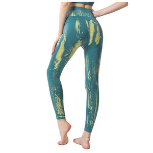 Leggings de Yoga sublimés à impression complète pour femmes avec collants de fesse de levage de ventre en gros Stretch Fitness Street Clothing Style de pantalon - Product Image 1