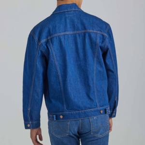 Conception personnalisée vestes d'hiver à la mode Denim déchiré bouton avant de luxe Streetwear vêtements d'extérieur surdimensionnés - Product Image 5