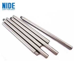 เพลามอเตอร์แบบกำหนดเอง OEM เหล็กกลึง CNC สำหรับเพลาโรเตอร์อาร์เมเจอร์ - Product Image 2