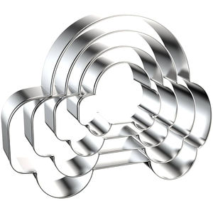 เครื่องตัดคุกกี้ออกแบบเองสำหรับการอบในบ้านหรือในห้องครัวโรงแรมด้วยรูปทรงโลหะระดับพรีเมียมสำหรับการสร้างสรรค์คุกกี้ที่น่าประทับใจ - Product Image 6