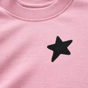 Camiseta de Hombre Rosa, Corte Regular, Manga Corta, Cuello Redondo, Estilo Casual, Tejido de Punto Transpirable, 100% Algodón Jersey - Product Image 6