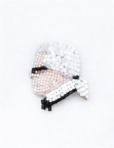 Broches de alambre de lingotes de nuevo diseño de la mejor calidad, broches de alambre de lingotes al por mayor a precio bajo, hermoso broche de cuentas de moda #00756 - Product Image 4