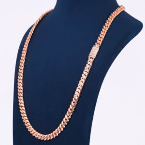 Collar de Cadena Cubana de Alta Calidad para Hombre, Estilo Hip Hop, con Diamantes Cultivados en Laboratorio VVS, Estilo Miami - Product Image 6