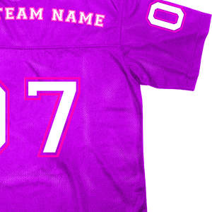 Camiseta deportiva Vintage personalizada al por mayor para hombre, ropa de calle Retro, jersey de malla tejida de algodón 100% para fútbol, baloncesto y fútbol - Product Image 6