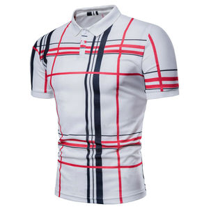 Manga corta secado rápido transpirable Fitness ejercicio bádminton Jersey Polo camisetas impresión completa - Product Image 3